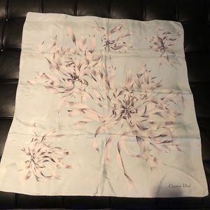 Dior silk scarf